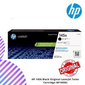HP 145A Black Original LaserJet Toner Cartridge (W1450A)