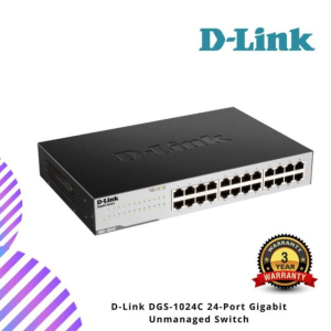 D-Link DGS-1024C 24-Port Gigabit Unmanaged Switch