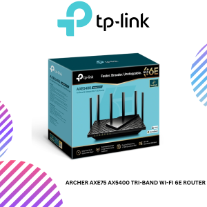Archer AXE75 AX5400 Tri-Band Wi-Fi 6E Router