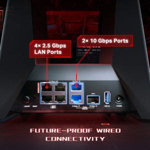 Archer GE800 BE19000 Tri Band Wi-Fi 7 Gaming Router