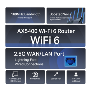 Archer AX72 Pro AX5400 Dual-Band Wi-Fi 6 Router