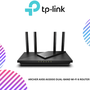 Archer AX55 AX3000 Dual-Band Wi-Fi 6 Router
