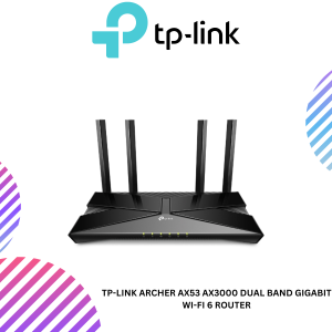 TP-Link Archer AX53 AX3000 Dual Band Gigabit Wi-Fi 6 Router