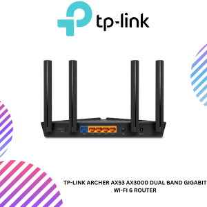 TP-Link Archer AX53 AX3000 Dual Band Gigabit Wi-Fi 6 Router