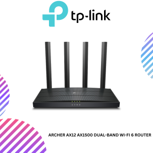 Archer AX12 AX1500 Dual-Band Wi-Fi 6 Router