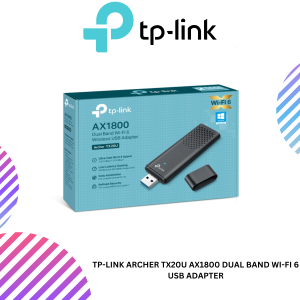 TP-Link Archer TX20U AX1800 Dual Band Wi-Fi 6 USB Adapter