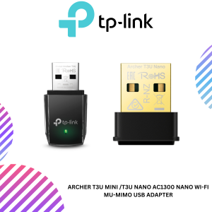 Archer T3U mini /T3U Nano AC1300 Nano Wi-Fi MU-MIMO USB Adapter