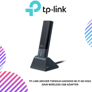 TP-Link Archer TXE50UH AXE3000 Wi-Fi 6E High Gain Wireless USB Adapter