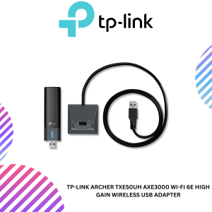 TP-Link Archer TXE50UH AXE3000 Wi-Fi 6E High Gain Wireless USB Adapter
