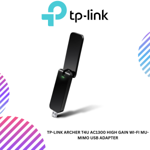 TP-Link Archer T4U AC1300 High Gain Wi-Fi MU-MIMO USB Adapter