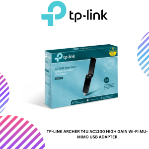 TP-Link Archer T4U AC1300 High Gain Wi-Fi MU-MIMO USB Adapter