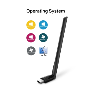 TP-Link Archer T2U Plus AC600 High Gain Wi-Fi Dual Band USB Adapter