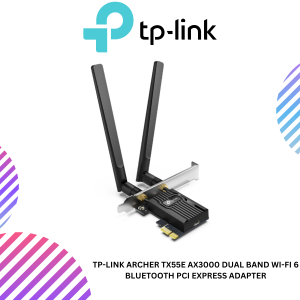 TP-Link Archer TX55E AX3000 Dual Band Wi-Fi 6 Bluetooth PCI Express Adapter