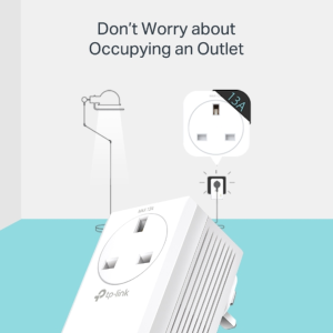TP-Link TL-WPA7617 KIT AV1000 Gigabit Powerline AC1200 Wi-Fi Kit
