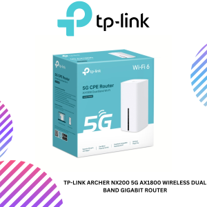 TP-LINK Archer NX200 5G AX1800 Wireless Dual Band Gigabit Router