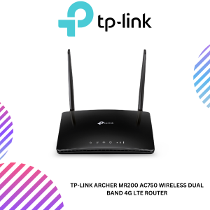TP-Link Archer MR200 AC750 Wireless Dual Band 4G LTE Router