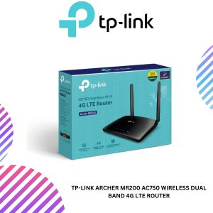 TP-Link Archer MR200 AC750 Wireless Dual Band 4G LTE Router