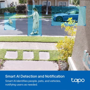 TP_Link Tapo C420S2 Smart Wire-Free Security Camera System, 2-Camera System