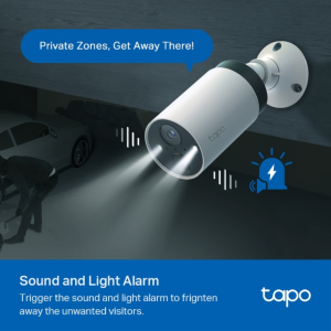 TP_Link Tapo C420S2 Smart Wire-Free Security Camera System, 2-Camera System