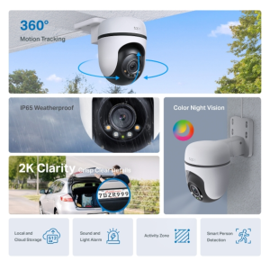 TP-LINK Tapo C510W Outdoor Pan/Tilt Security WiFi Camera