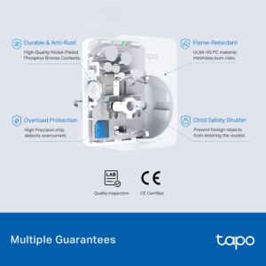 TP-Link Tapo P110M Mini Smart Wi-Fi Plug, Energy Monitoring