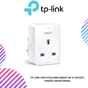 TP-Link Tapo P110 Mini Smart Wi-Fi Socket, Energy Monitoring