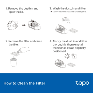 TP-Link  Tapo RVA105 Tapo Robot Vacuum Replacement Kit