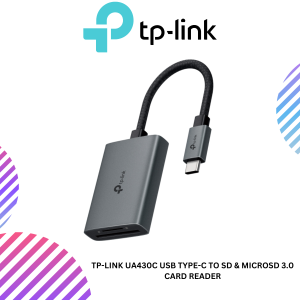 TP-Link UA430C USB Type-C to SD & microSD 3.0 Card Reader