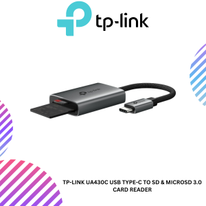 TP-Link UA430C USB Type-C to SD & microSD 3.0 Card Reader
