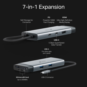 TP-Link UH7020C USB Type-C 7 in 1 Hub
