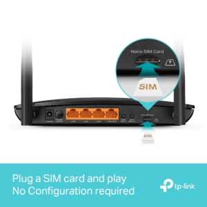 TP-Link Archer MR500 4G+ Cat6 AC1200 Wireless Dual Band Gigabit Router