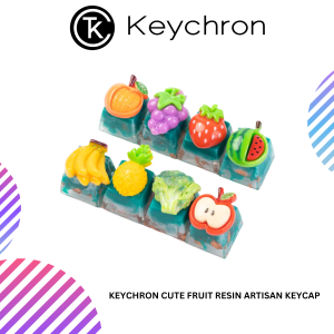 Keychron Cute Fruit Resin Artisan Keycap