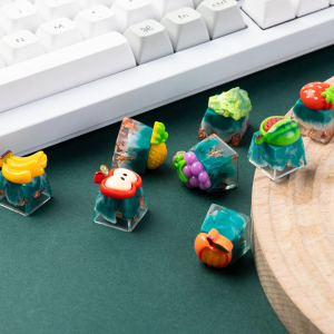 Keychron Cute Fruit Resin Artisan Keycap
