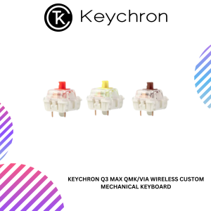 Keychron Q3 Max QMK/VIA Wireless Custom Mechanical Keyboard