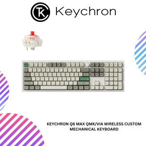 Keychron Q6 Max QMK/VIA Wireless Custom Mechanical Keyboard