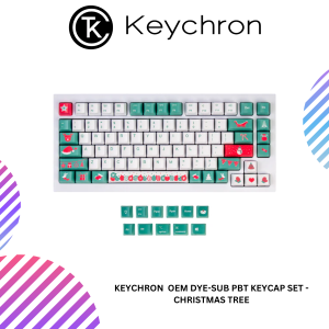Keychron  OEM Dye-Sub PBT Keycap Set - Christmas Tree