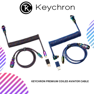 Keychron Premium Coiled Aviator Cable