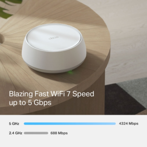 Deco BE25 BE5000 Whole Home Mesh Wi-Fi 7 System