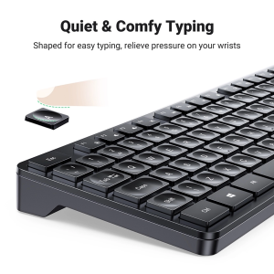UGREEN WIRELESS 2.4GHZ KEYBOARD WITH AA BATTERY INCLUDED