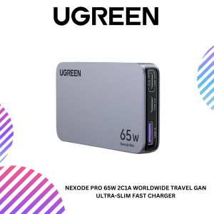 NEXODE PRO 65W 2C1A WORLDWIDE TRAVEL GAN ULTRA-SLIM FAST CHARGER