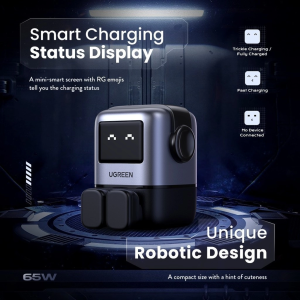 UGREEN UNO RG 65W 2C1A ROBOTGAN FAST CHARGER