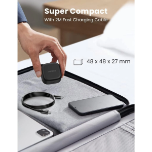 UGREEN 25W USB-C PD FAST CHARGER + USB-C TO USB-C CABLE 2M