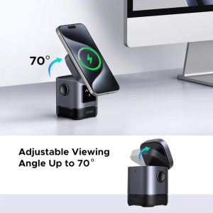 UGREEN UNO 2-IN-1 MAGNETIC WIRELESS CHARGING STATION 15W QI2