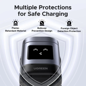 UGREEN UNO 2-IN-1 MAGNETIC WIRELESS CHARGING STATION 15W QI2