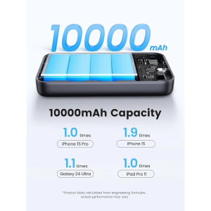 UGREEN 10000MAH MAGNETIC WIRELESS 30W POWER BANK QI2