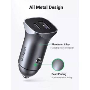 ang-copy-2025-03-24T141444.445.png UGREEN 30W DUAL USB-C PD + USB-A QC FAST CAR CHARGER