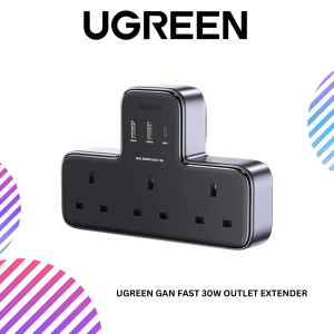 UGREEN GaN FAST 30W OUTLET EXTENDER
