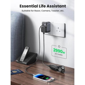 UGREEN OUTLET EXTENDER (1 AC OUTLET + 30W 2A1C)