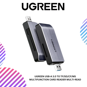 UGREEN USB-A 3.0 TO TF/SD/CF/MS MULTIFUNCTION CARD READER MULTI-READ