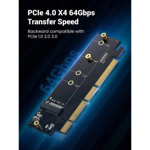 UGREEN PCIE GEN 4 X16 TO M.2 EXPANSION CARD